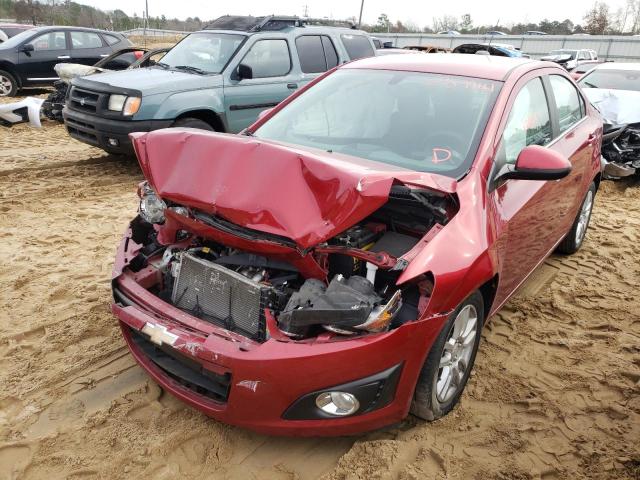 Photo 2 from auction – 2016 CHEVROLET SONIC LT with VIN 1G1JC5SH9G4104512