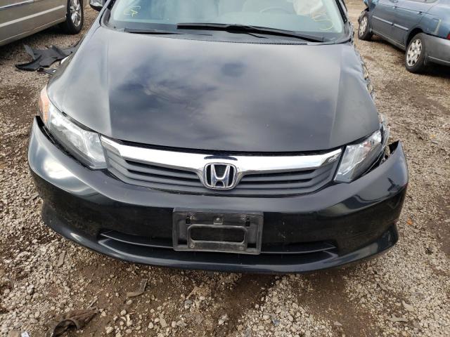 Photo 9 from auction – 2012 HONDA CIVIC LX with VIN 19XFB2F57CE018865