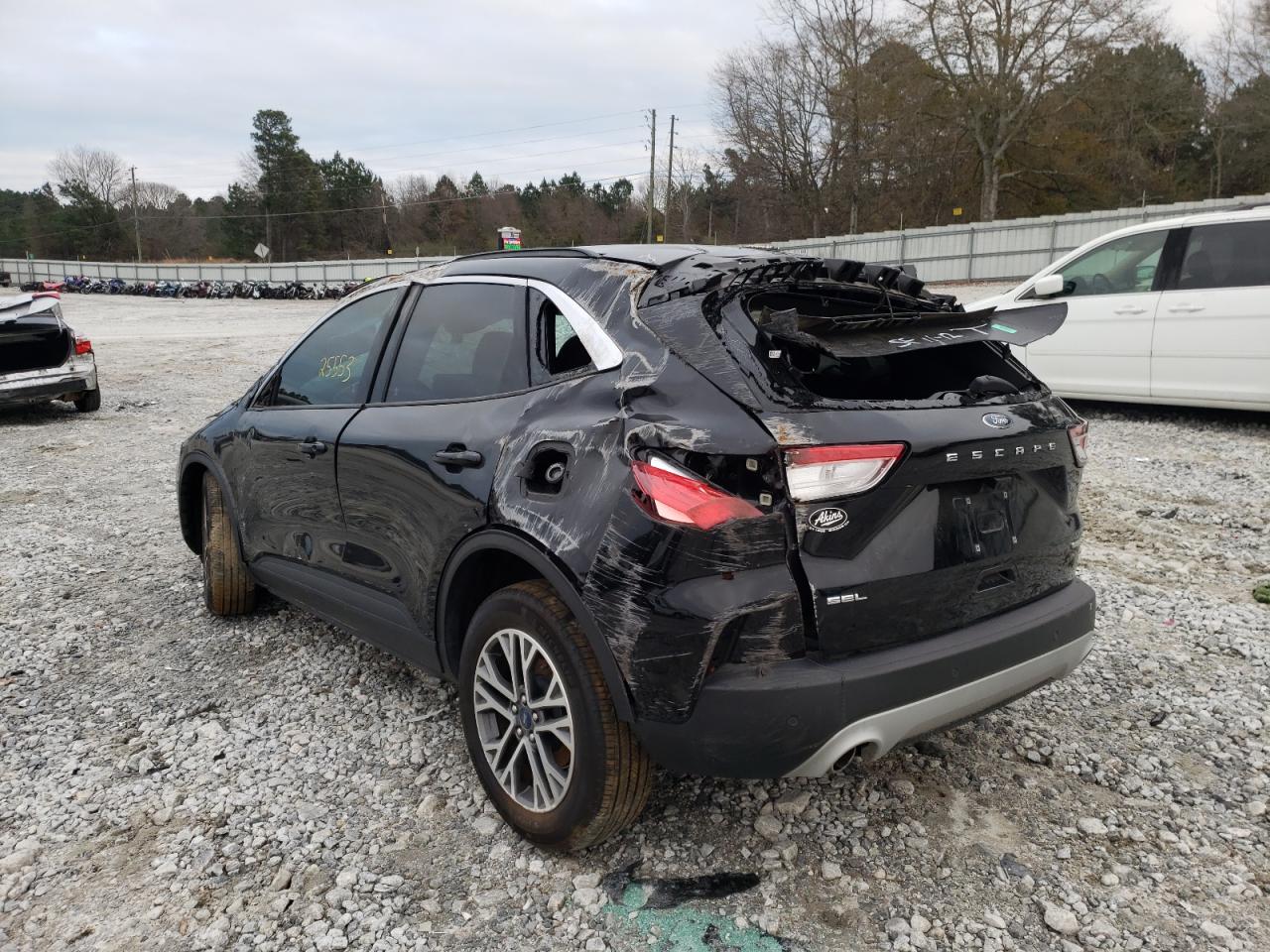 Photo 3 from auction – 2020 FORD ESCAPE SEL with VIN 1FMCU0H60LUA22390