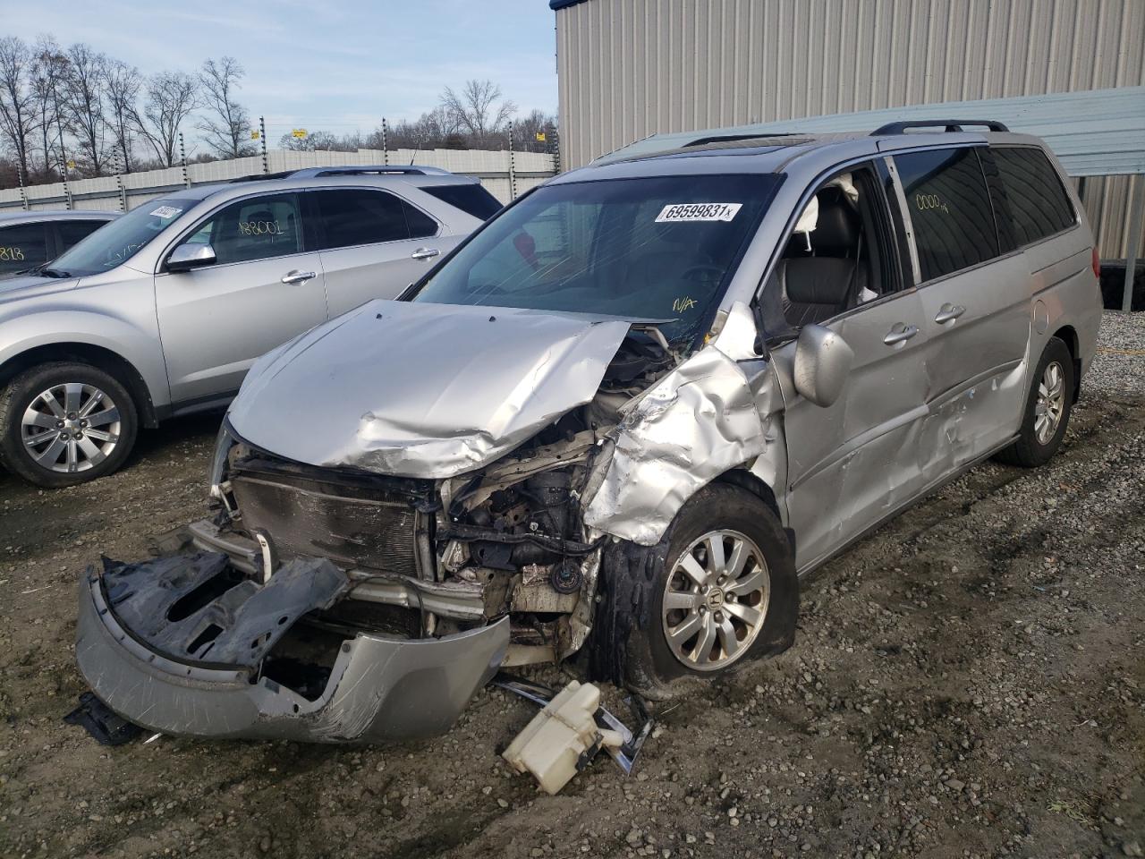 Photo 2 from auction – 2008 HONDA ODYSSEY EX with VIN 5FNRL38798B059238
