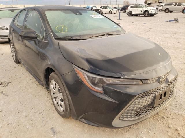 TOYOTA COROLLA LE 2021 with VIN JTDEPMAE4MJ180618 - Photo from auction