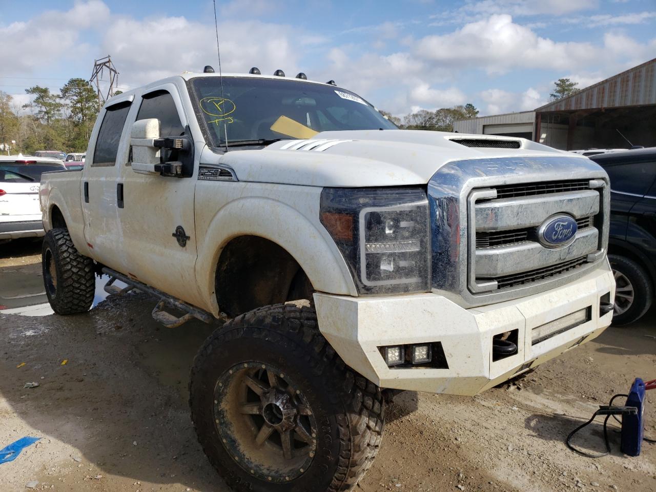 FORD F250 SUPER 2014 with VIN 1FT7W2BT7EEB79891 - Photo from auction