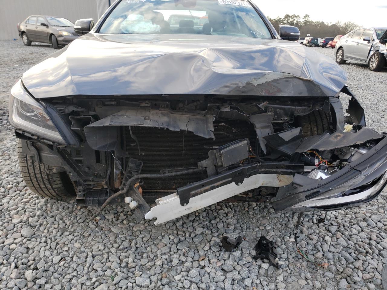 Photo 9 from auction – 2017 GENESIS G80 BASE with VIN KMHGN4JE2HU206566