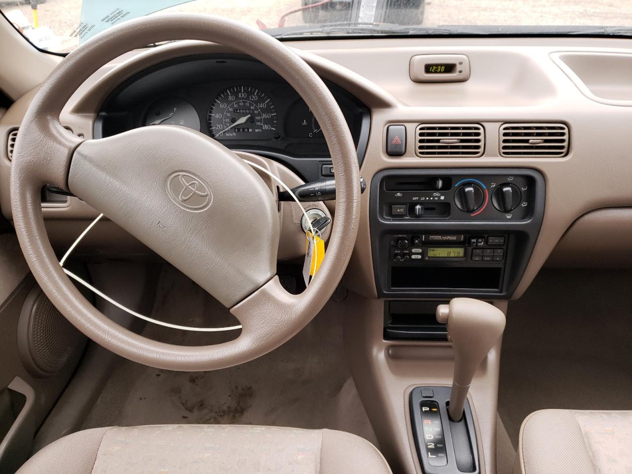 Photo 9 from auction – 1997 TOYOTA TERCEL CE with VIN JT2BC51L0V0222348