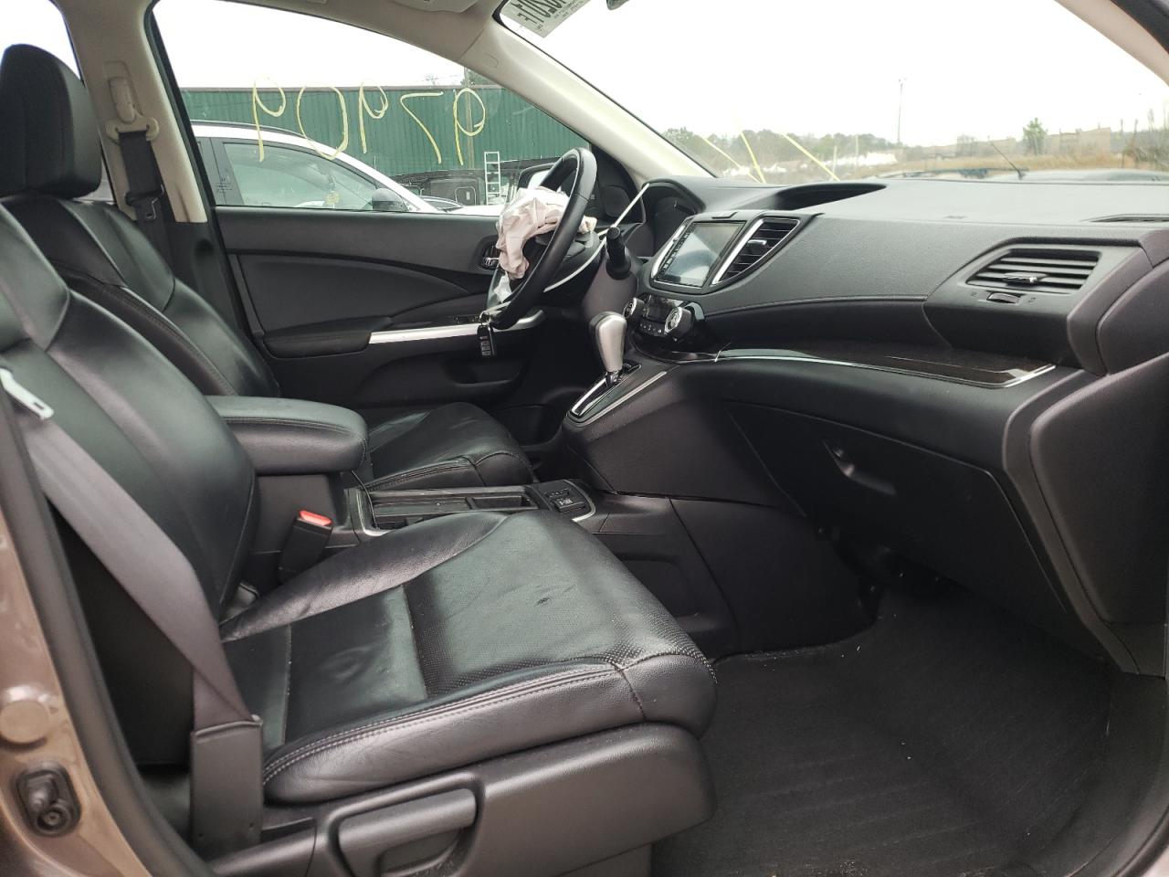 Photo 5 from auction – 2016 HONDA CR-V EXL with VIN 5J6RM3H72GL030084