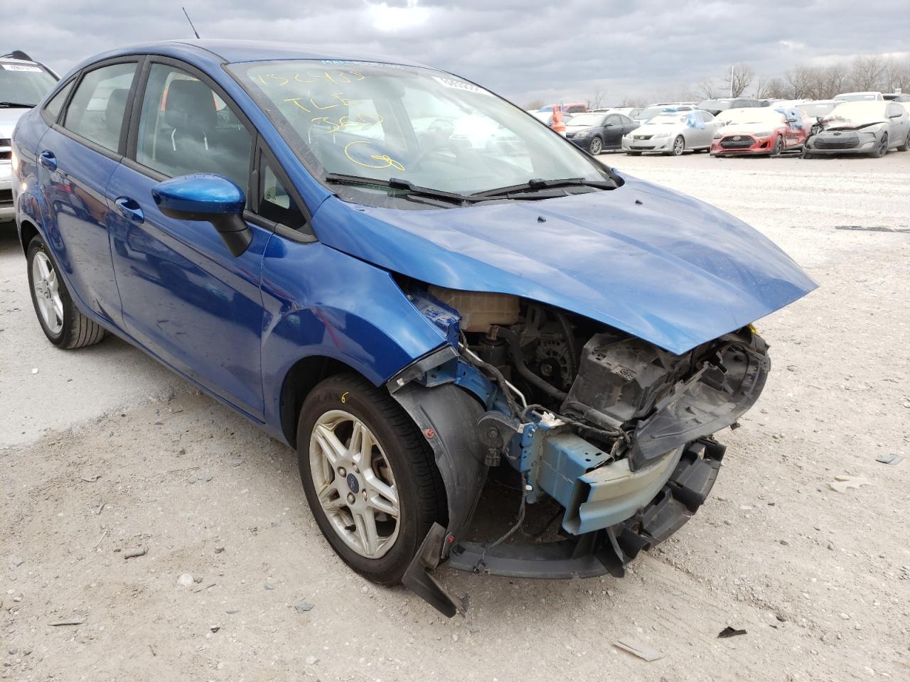 FORD FIESTA SE 2018 with VIN 3FADP4BJ4JM132435 - Photo from auction