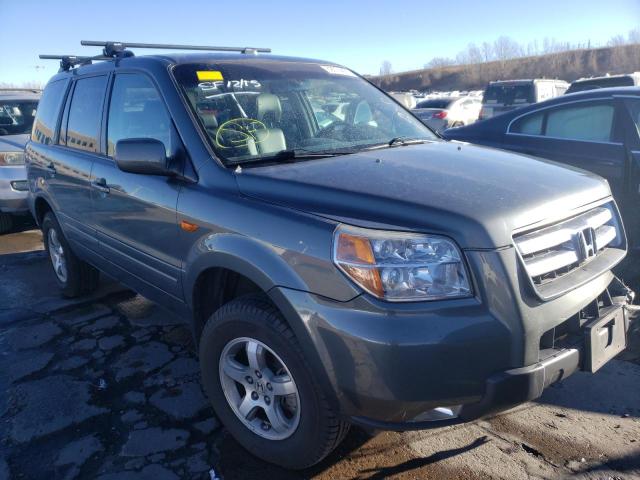 HONDA PILOT EXL 2007 with VIN 5FNYF18507B022387 - Photo from auction