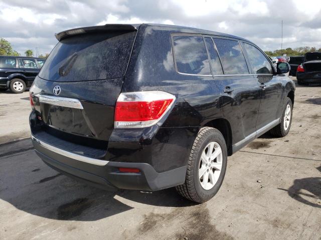 Photo 4 from auction – 2012 TOYOTA HIGHLANDER with VIN 5TDZA3EHXCS025364