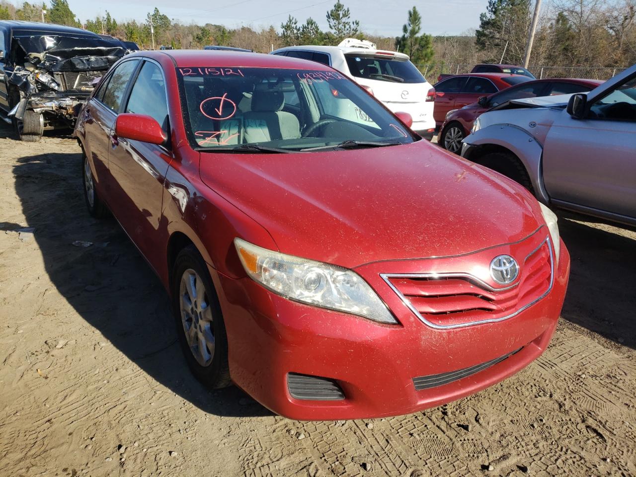 TOYOTA CAMRY BASE 2011 with VIN 4T1BF3EK8BU151534 - Photo from auction