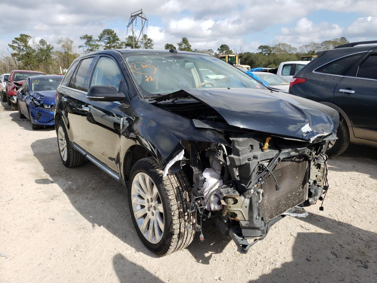 LINCOLN MKX 2012 with VIN 2LMDJ6JK4CBL07210 - Photo from auction