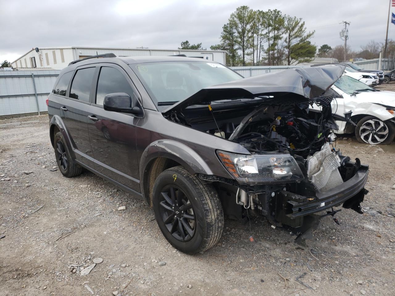 DODGE JOURNEY SE 2019 with VIN 3C4PDCBBXKT863803 - Photo from auction