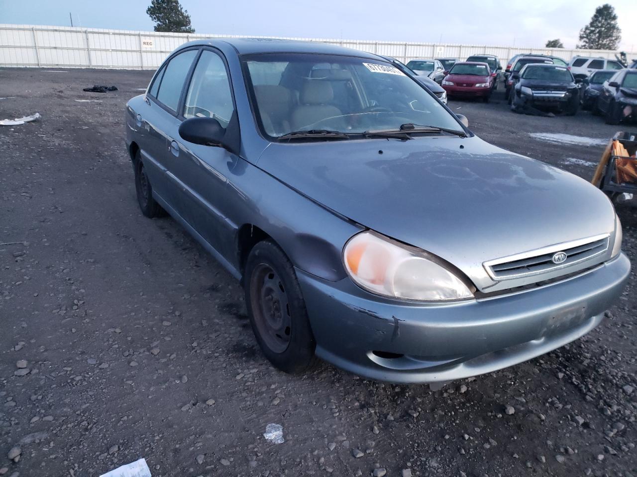 KIA RIO 2002 with VIN KNADC123626163285 - Photo from auction