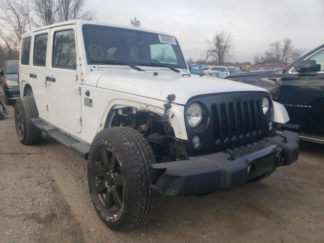 JEEP WRANGLER U 2014 with VIN 1C4BJWEG8EL296938 - Photo from auction
