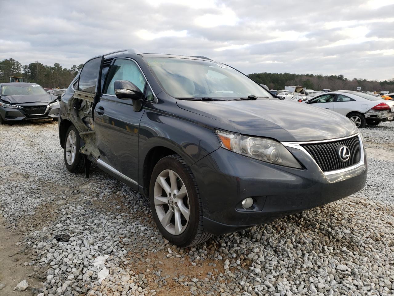 LEXUS RX 350 2011 with VIN 2T2ZK1BAXBC058666 - Photo from auction