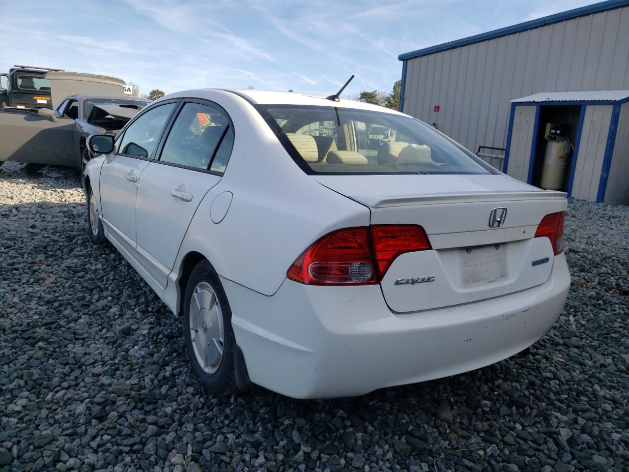 Photo 3 from auction – 2007 HONDA CIVIC HYBR with VIN JHMFA36237S004266