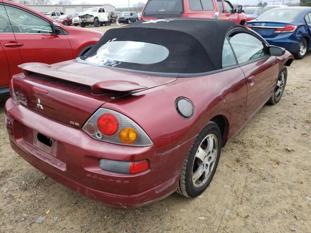 Photo 4 from auction – 2003 MITSUBISHI ECLIPSE with VIN 4A3AE45G83E135203