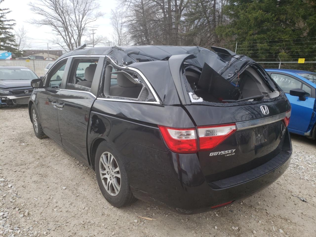 Photo 3 from auction – 2012 HONDA ODYSSEY EX with VIN 5FNRL5H41CB125565