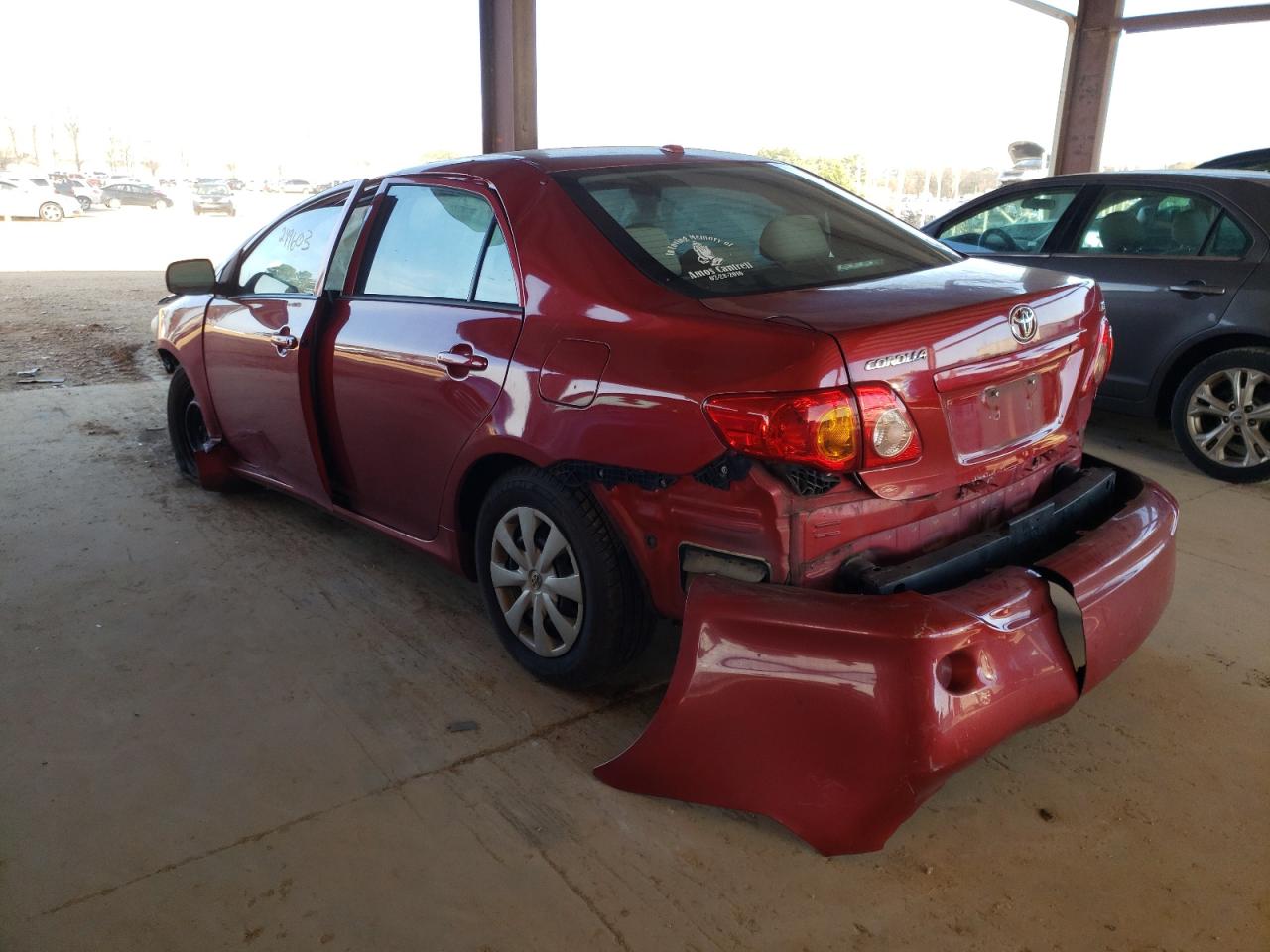 Photo 3 from auction – 2009 TOYOTA COROLLA BA with VIN 2T1BU40E89C123404