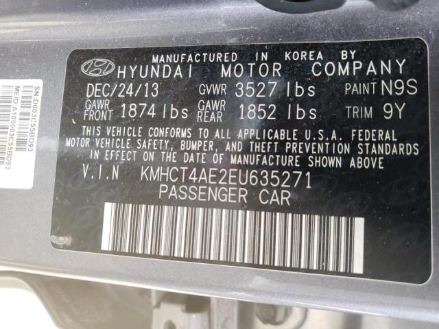 Photo 10 from auction – 2014 HYUNDAI ACCENT GLS with VIN KMHCT4AE2EU635271
