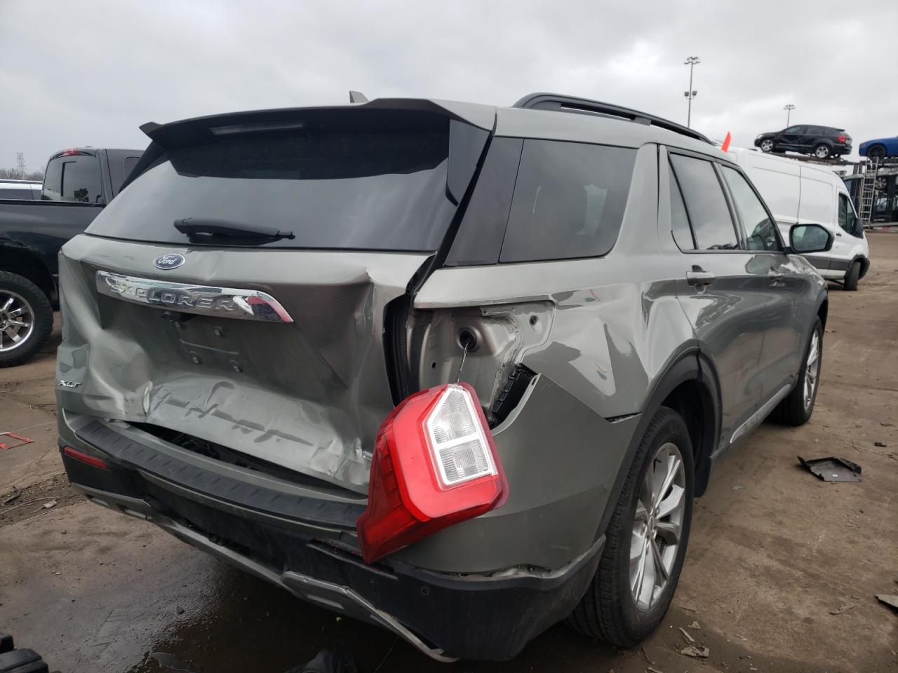 Photo 4 from auction – 2020 FORD EXPLORER X with VIN 1FMSK8DH5LGA69176