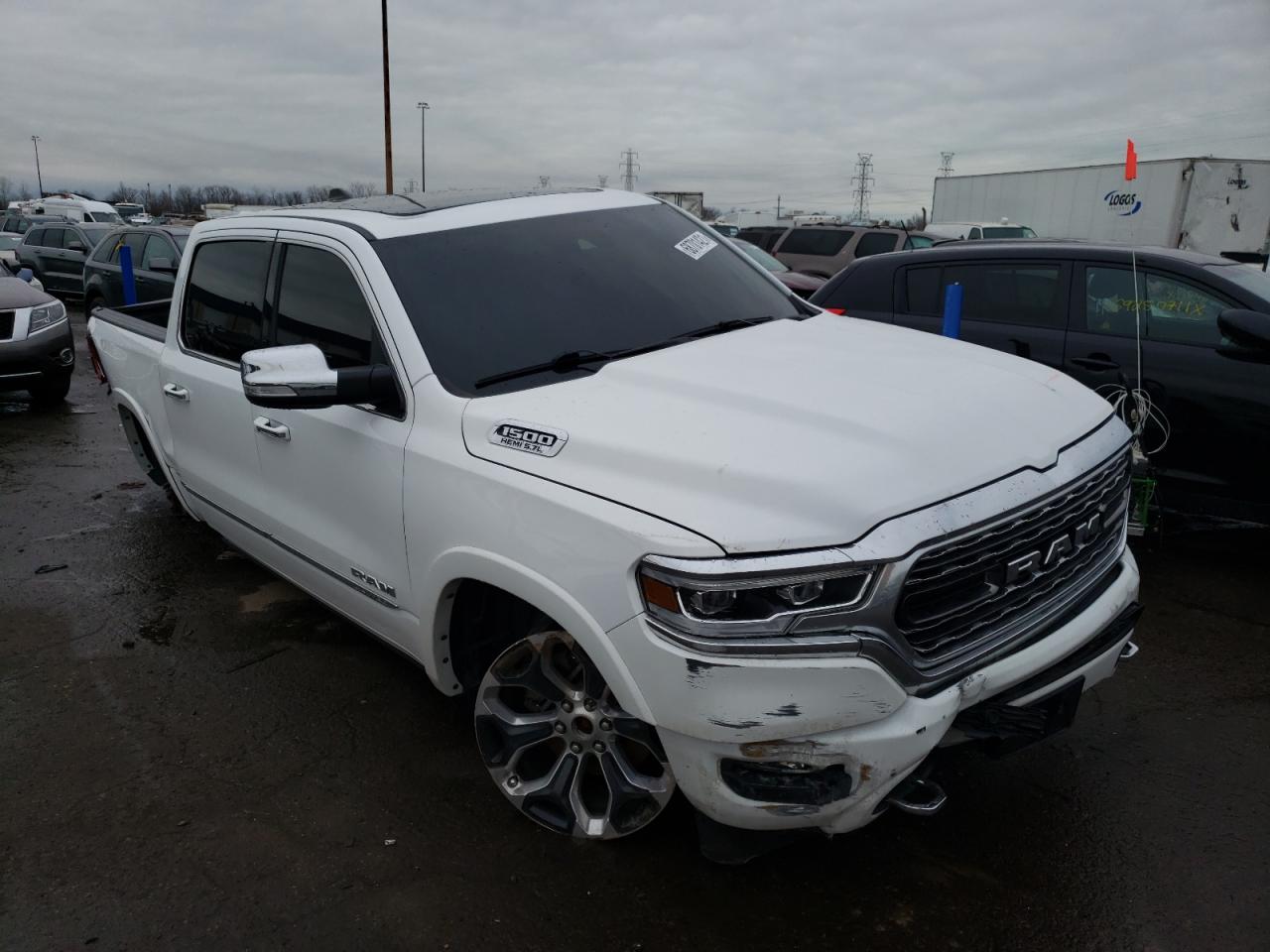 RAM 1500 LIMIT 2020 with VIN 1C6SRFHT0LN136255 - Photo from auction