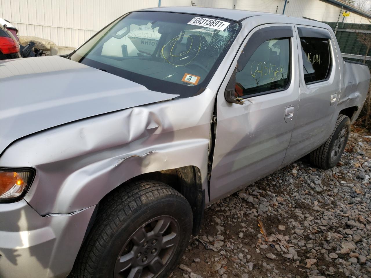 Photo 9 from auction – 2008 HONDA RIDGELINE with VIN 2HJYK16358H524560