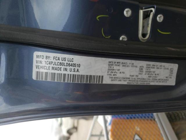 Photo 10 from auction – 2020 JEEP CHEROKEE L with VIN 1C4PJLCB0LD640510