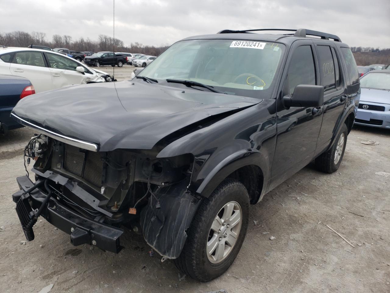 Photo 2 from auction – 2010 FORD EXPLORER X with VIN 1FMEU7DE1AUA35855