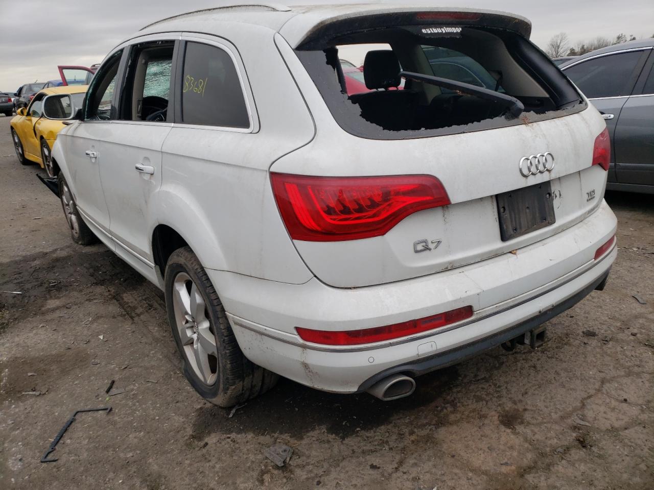 Photo 3 from auction – 2013 AUDI Q7 PREMIUM with VIN WA1LMAFE6DD010213