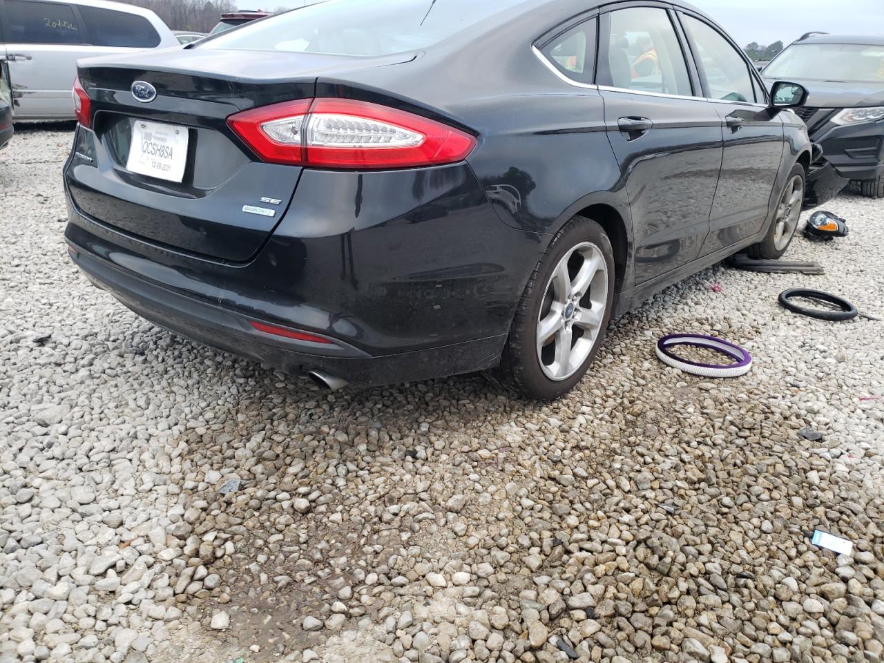 Photo 4 from auction – 2014 FORD FUSION SE with VIN 3FA6P0HD0ER196435