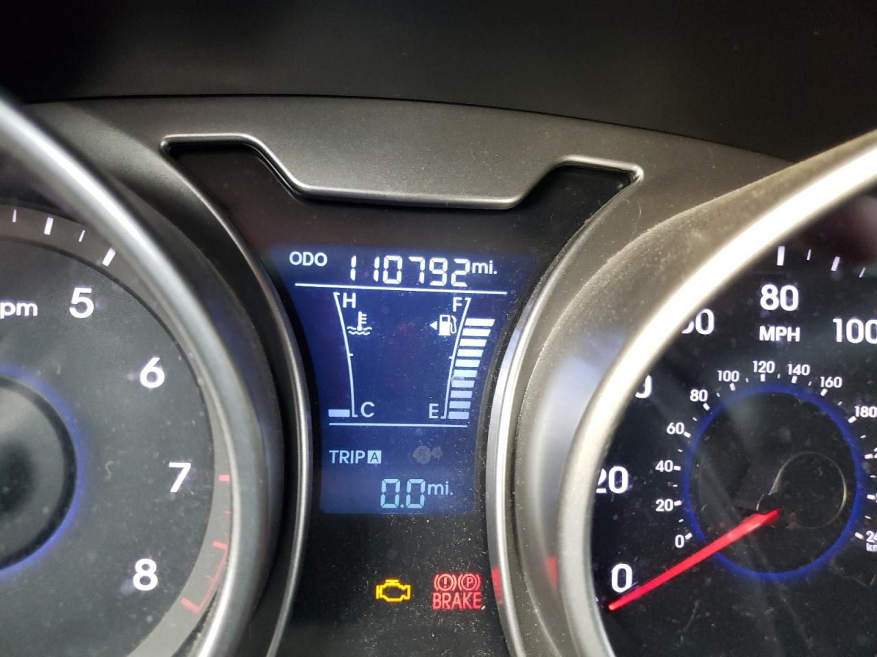 Photo 8 from auction – 2013 HYUNDAI VELOSTER with VIN KMHTC6AD4DU180523
