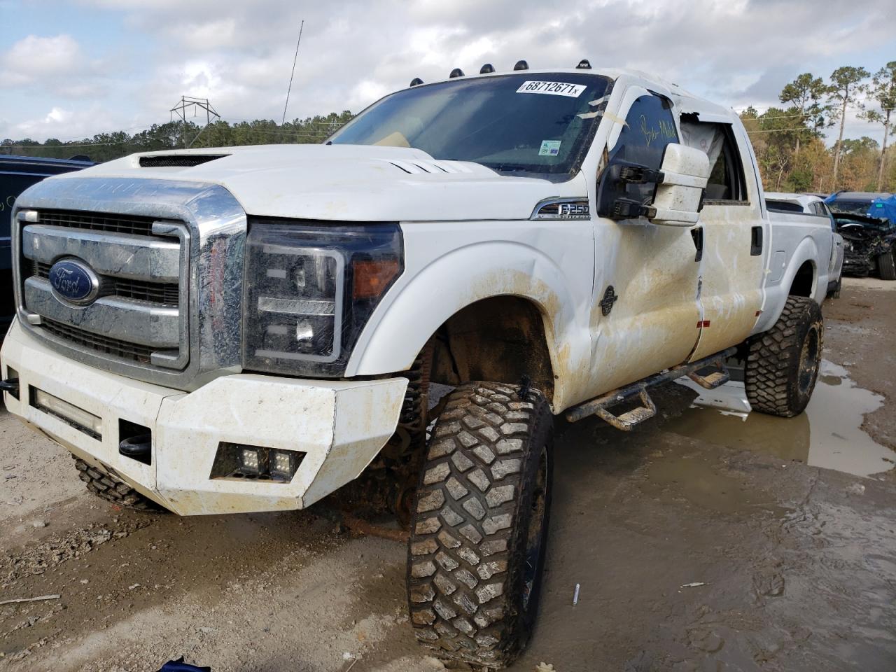 Photo 2 from auction – 2014 FORD F250 SUPER with VIN 1FT7W2BT7EEB79891