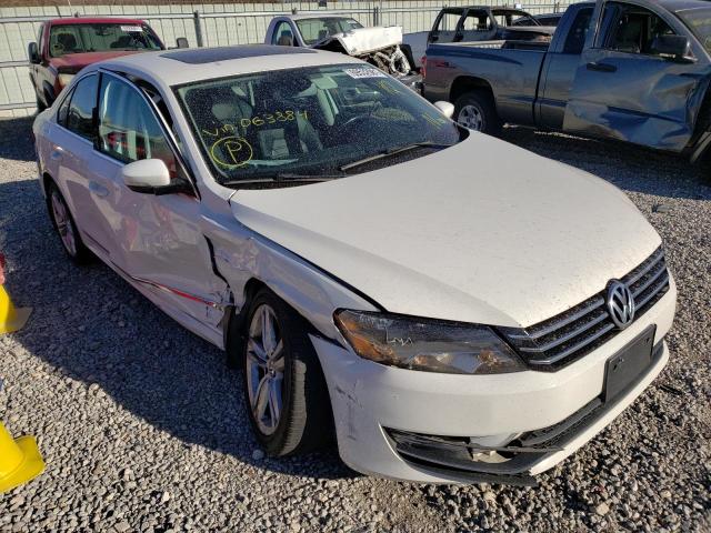 VOLKSWAGEN PASSAT SE 2015 with VIN 1VWBT7A36FC063884 - Photo from auction
