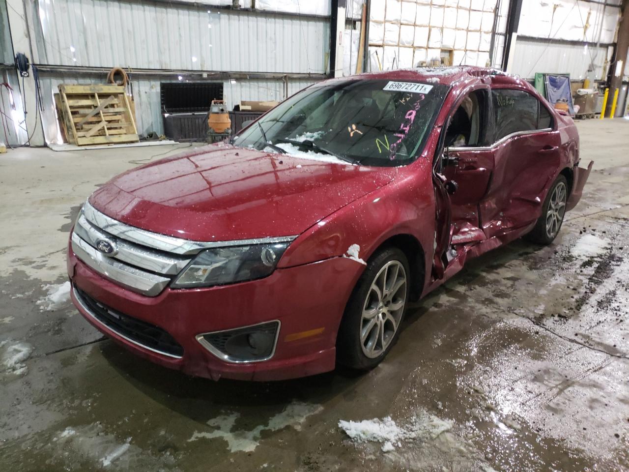 Photo 2 from auction – 2012 FORD FUSION SEL with VIN 3FAHP0JA3CR339478
