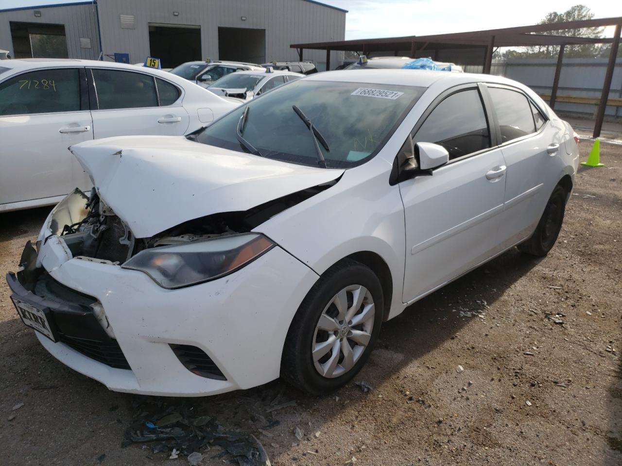 Photo 2 from auction – 2016 TOYOTA COROLLA L with VIN 5YFBURHE8GP551178