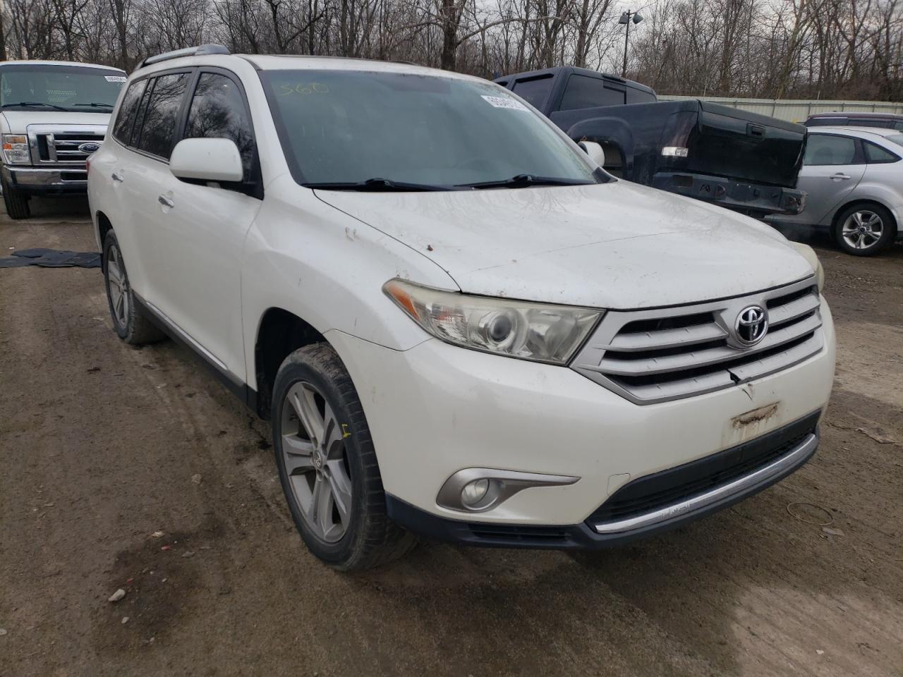 TOYOTA HIGHLANDER 2011 with VIN 5TDDK3EH1BS051566 - Photo from auction