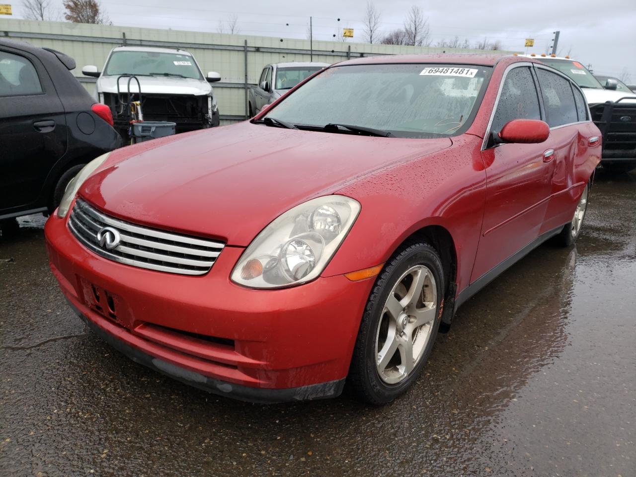 Photo 2 from auction – 2004 INFINITI G35 with VIN JNKCV51E44M103229
