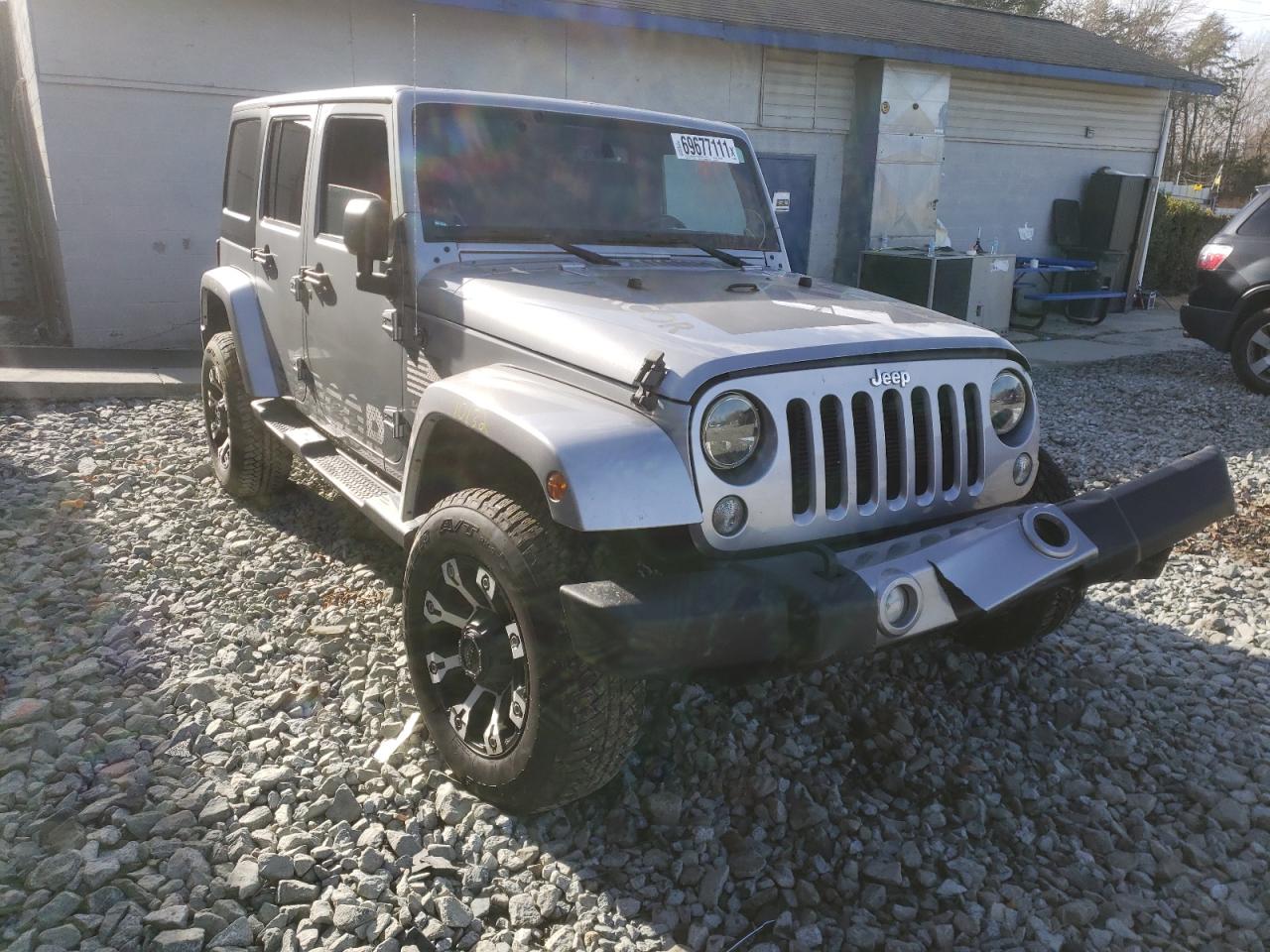 JEEP WRANGLER U 2014 with VIN 1C4BJWEG2EL103411 - Photo from auction