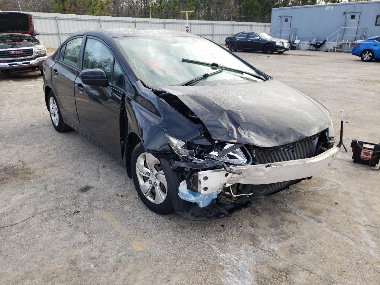 HONDA CIVIC LX 2014 with VIN 2HGFB2F51EH533224 - Photo from auction