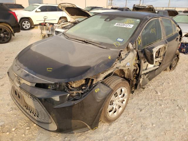 Photo 2 from auction – 2021 TOYOTA COROLLA LE with VIN JTDEPMAE4MJ180618