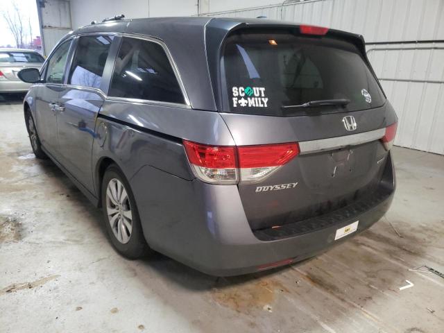 Photo 3 from auction – 2016 HONDA ODYSSEY SE with VIN 5FNRL5H39GB120885