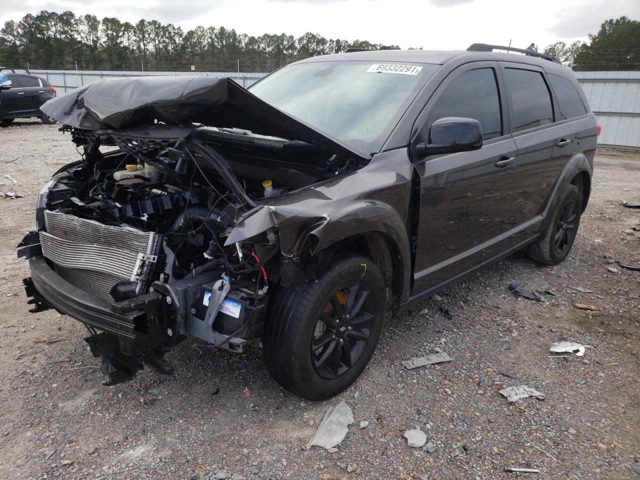 Photo 2 from auction – 2019 DODGE JOURNEY SE with VIN 3C4PDCBBXKT863803