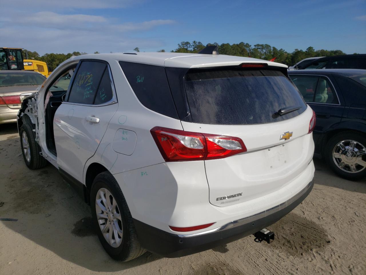 Photo 3 from auction – 2019 CHEVROLET EQUINOX LT with VIN 3GNAXUEV2KL198203