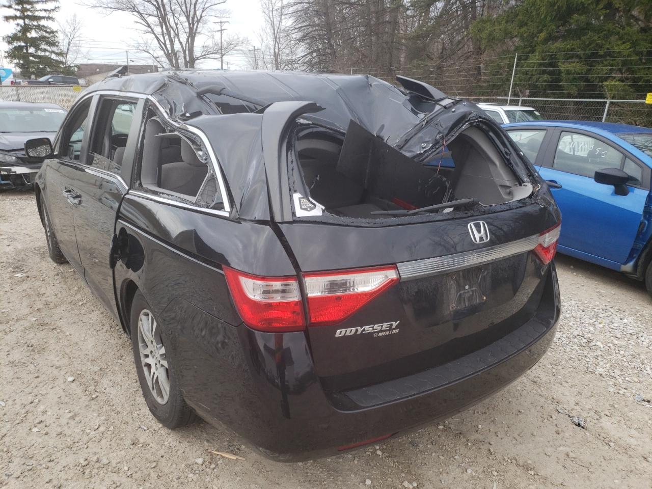 Photo 9 from auction – 2012 HONDA ODYSSEY EX with VIN 5FNRL5H41CB125565