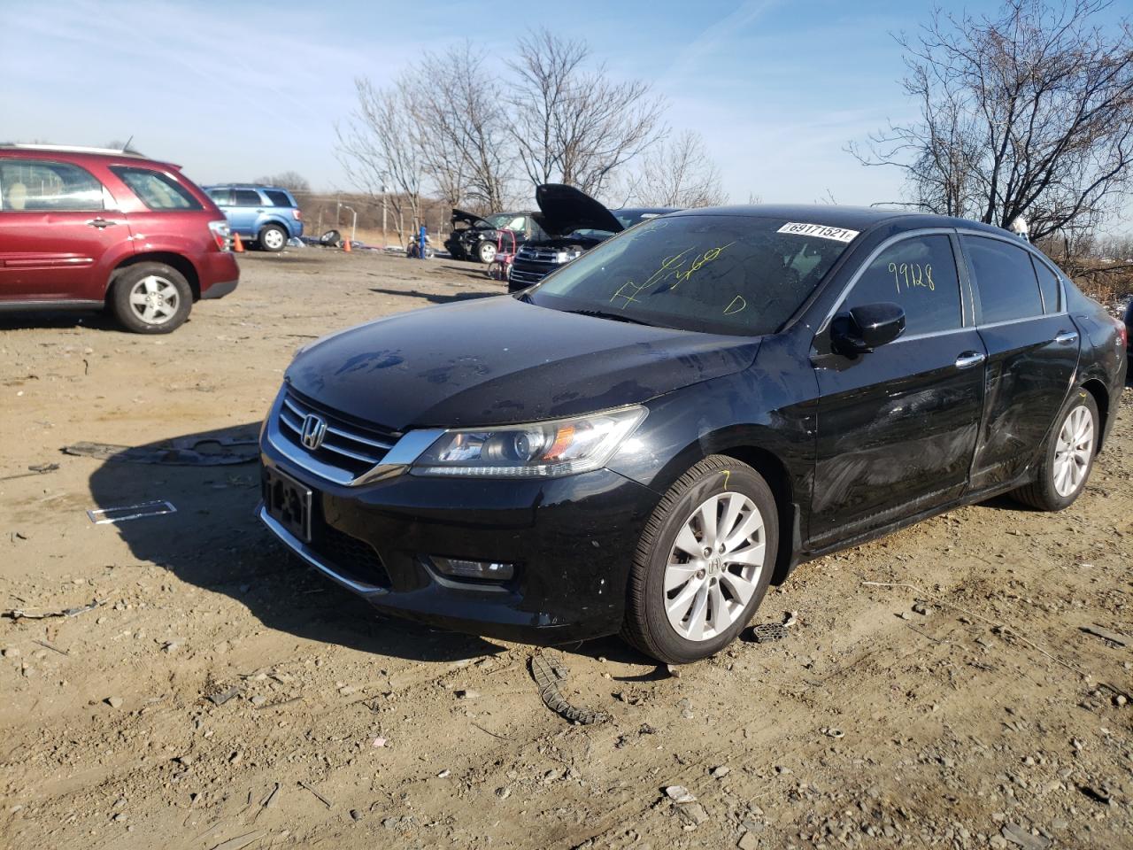 Photo 9 from auction – 2014 HONDA ACCORD EXL with VIN 1HGCR2F86EA174329