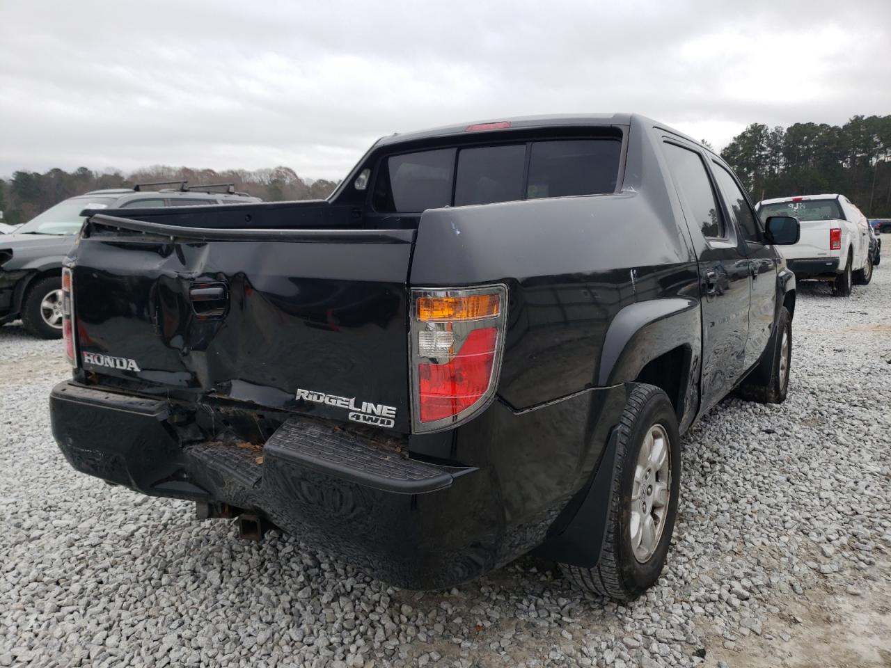 Photo 4 from auction – 2007 HONDA RIDGELINE with VIN 2HJYK16537H501892