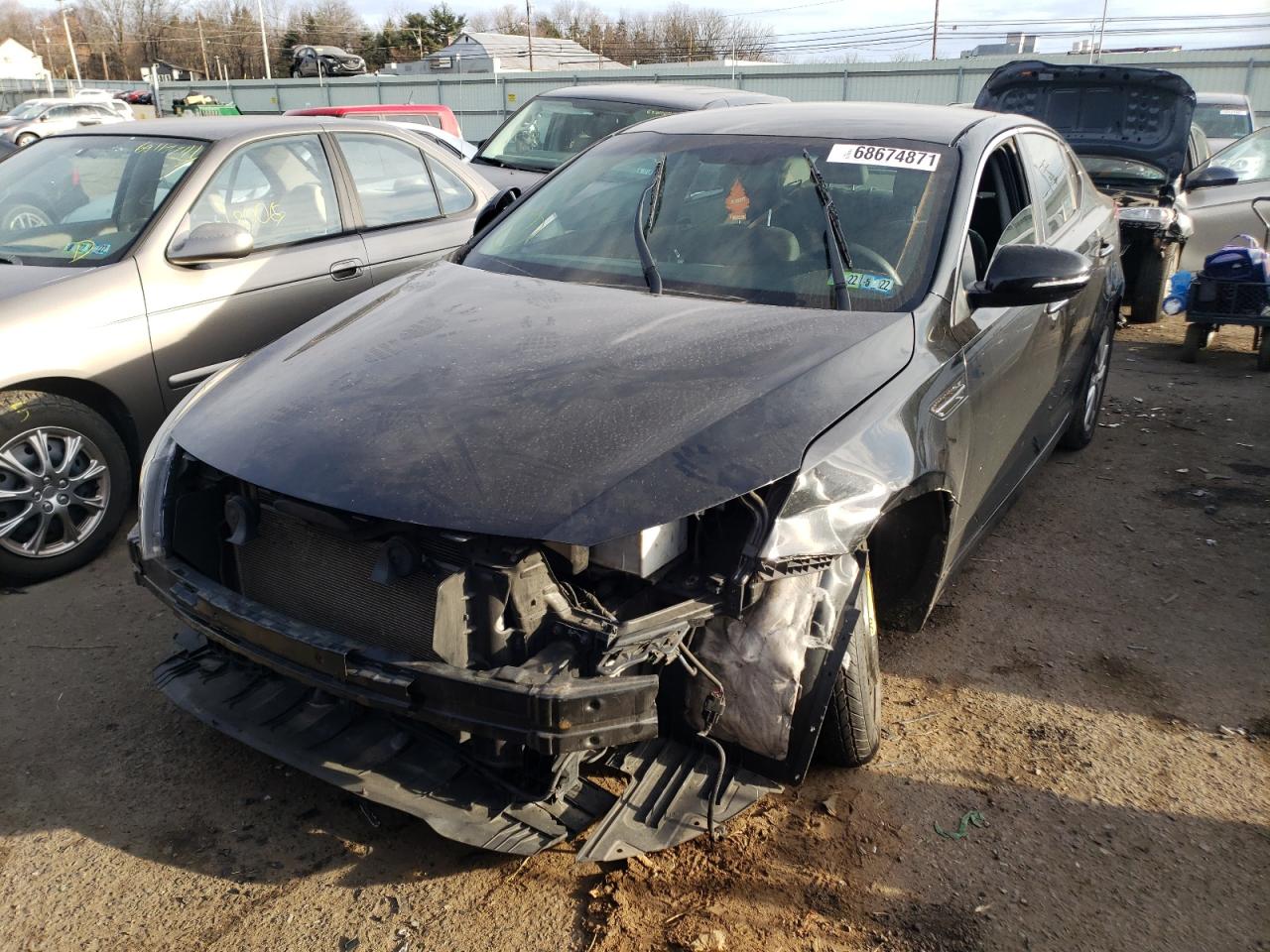 Photo 2 from auction – 2015 KIA OPTIMA with VIN 5XXGM4A72FG394548