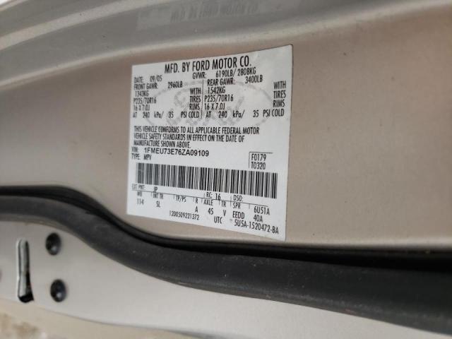 Photo 10 from auction – 2006 FORD EXPLORER X with VIN 1FMEU73E76ZA09109