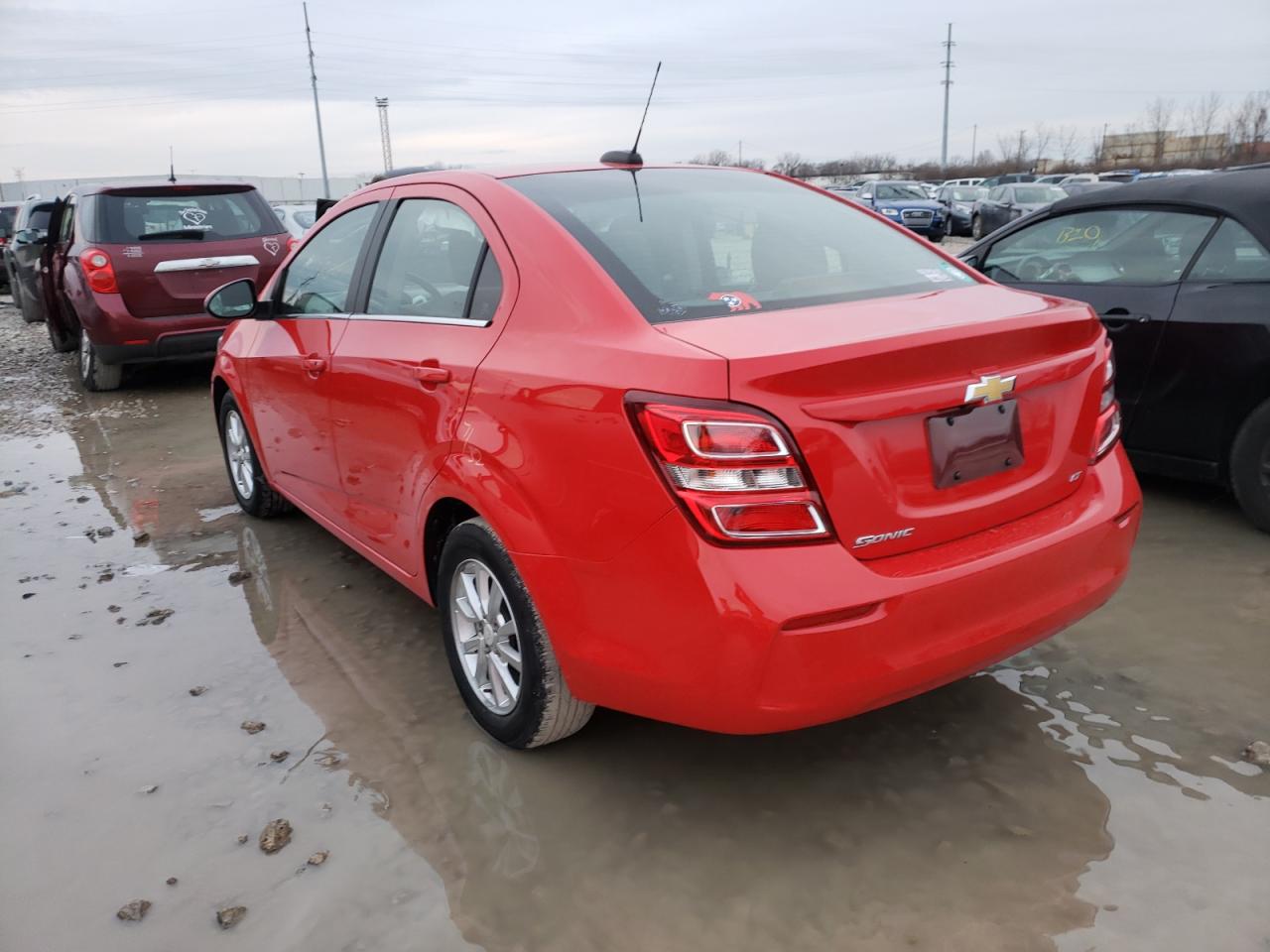 Photo 3 from auction – 2019 CHEVROLET SONIC LT with VIN 1G1JD5SB7K4109998