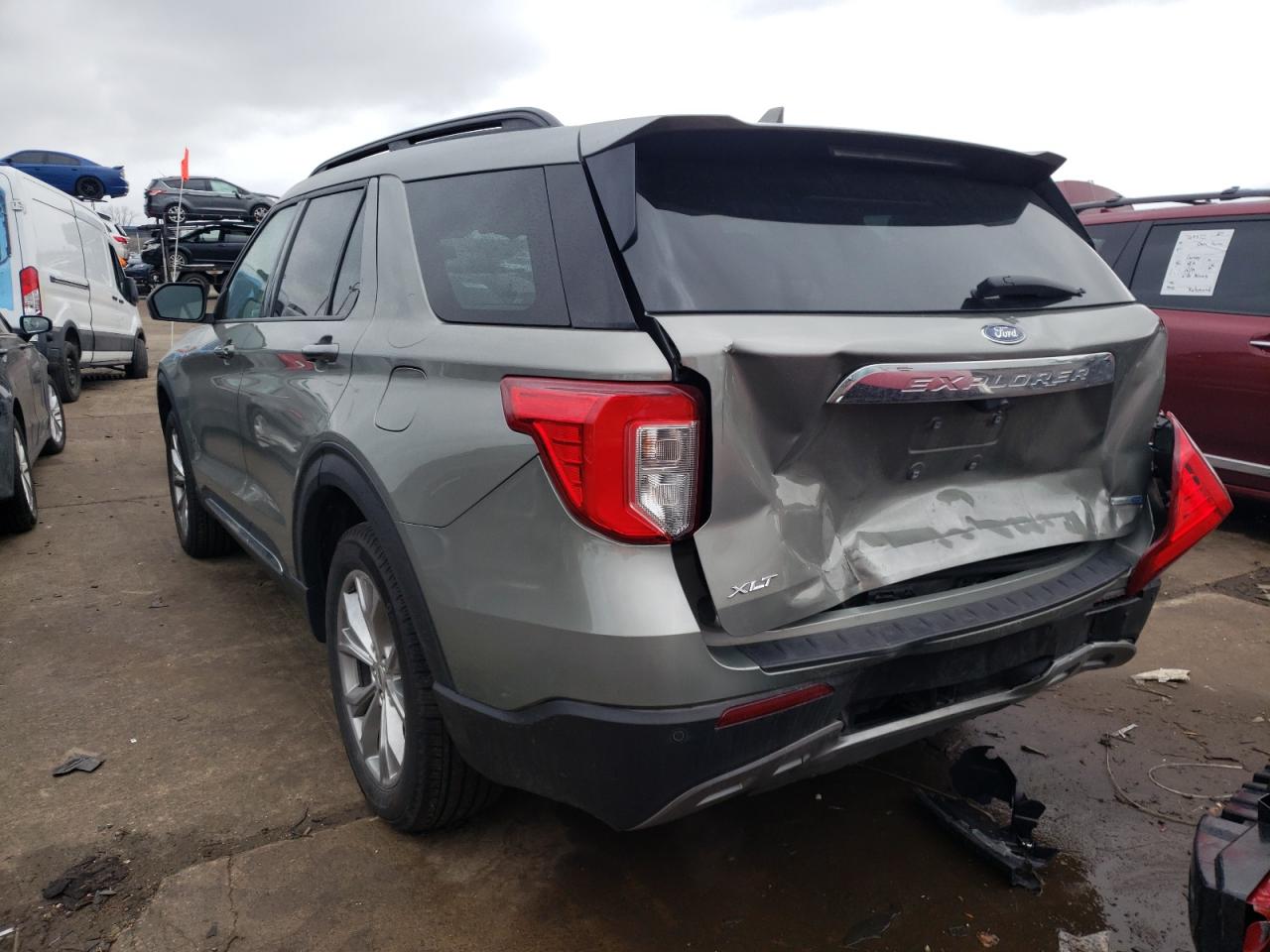 Photo 3 from auction – 2020 FORD EXPLORER X with VIN 1FMSK8DH5LGA69176